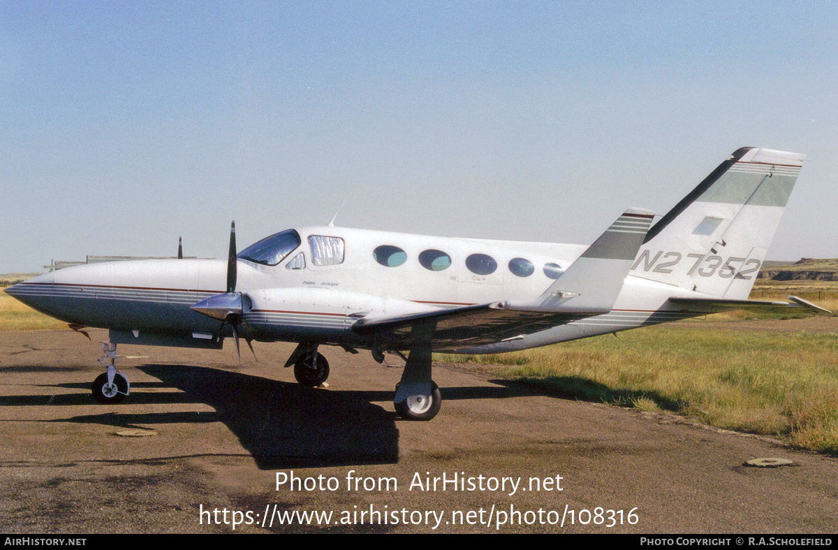 Aircraft Photo of N27352 | Cessna 414A Chancellor | AirHistory.net #108316