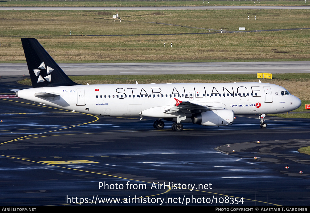 Aircraft Photo of TC-JPS | Airbus A320-232 | Turkish Airlines | AirHistory.net #108354