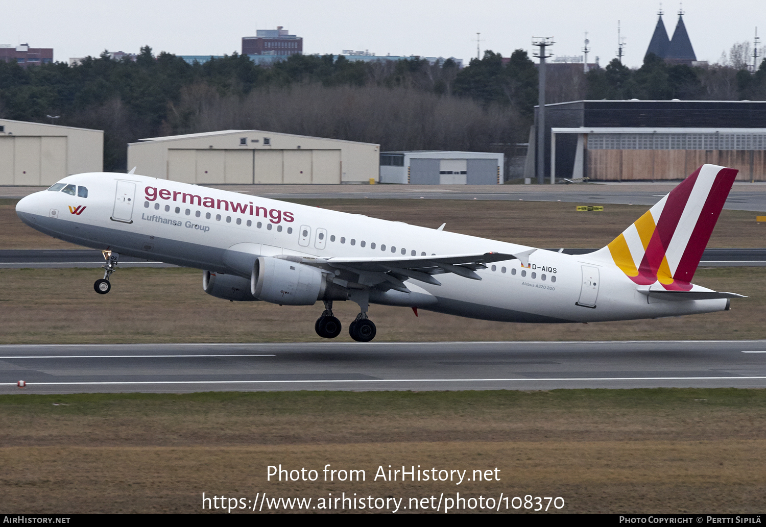 Aircraft Photo of D-AIQS | Airbus A320-211 | Germanwings | AirHistory.net #108370