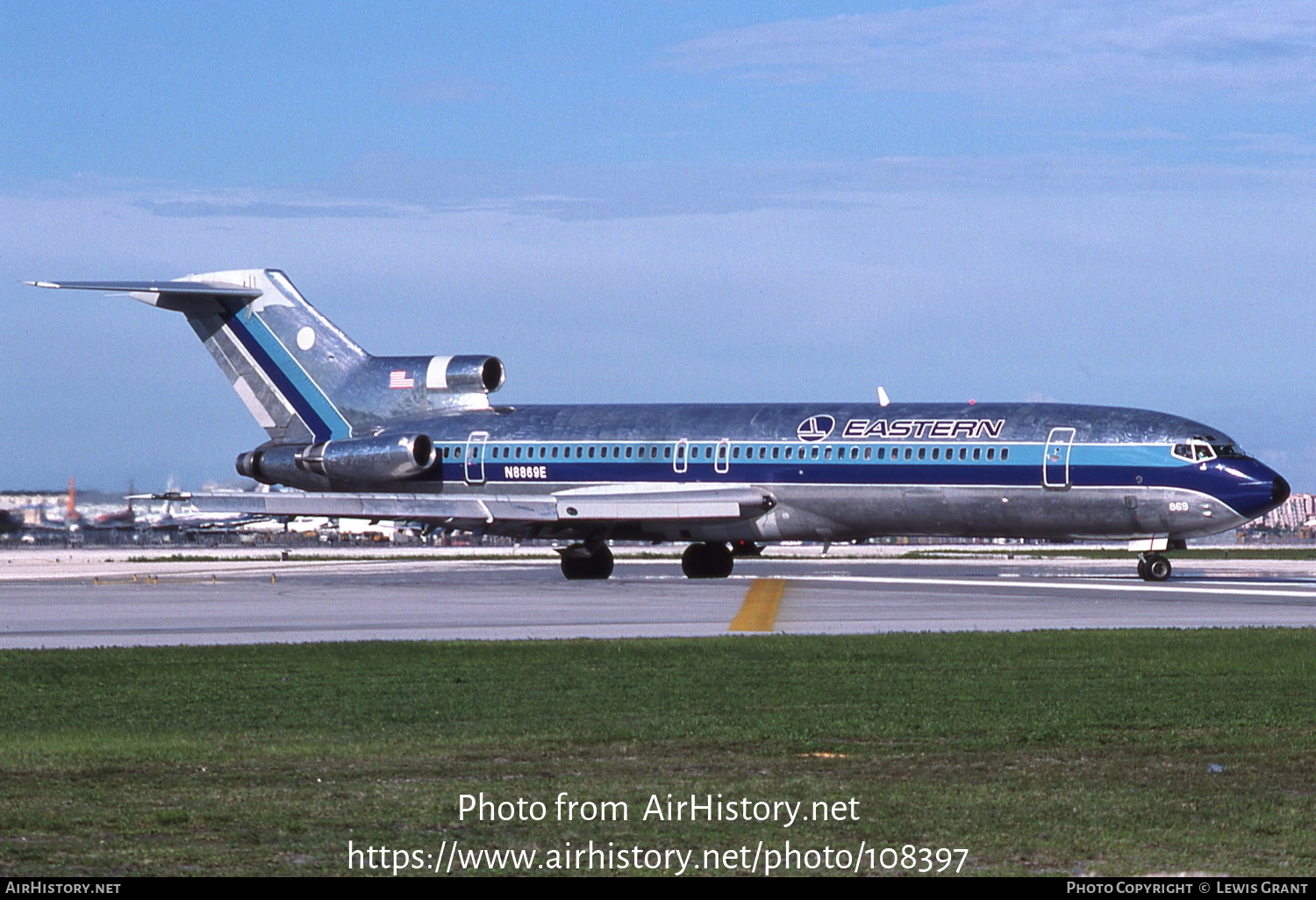 Aircraft Photo of N8869E | Boeing 727-225/Adv | Eastern Air Lines | AirHistory.net #108397