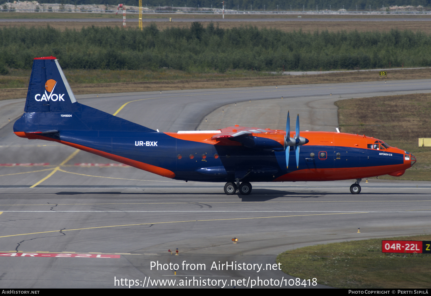 Aircraft Photo of UR-BXK | Antonov An-12B | Cavok Air | AirHistory.net #108418