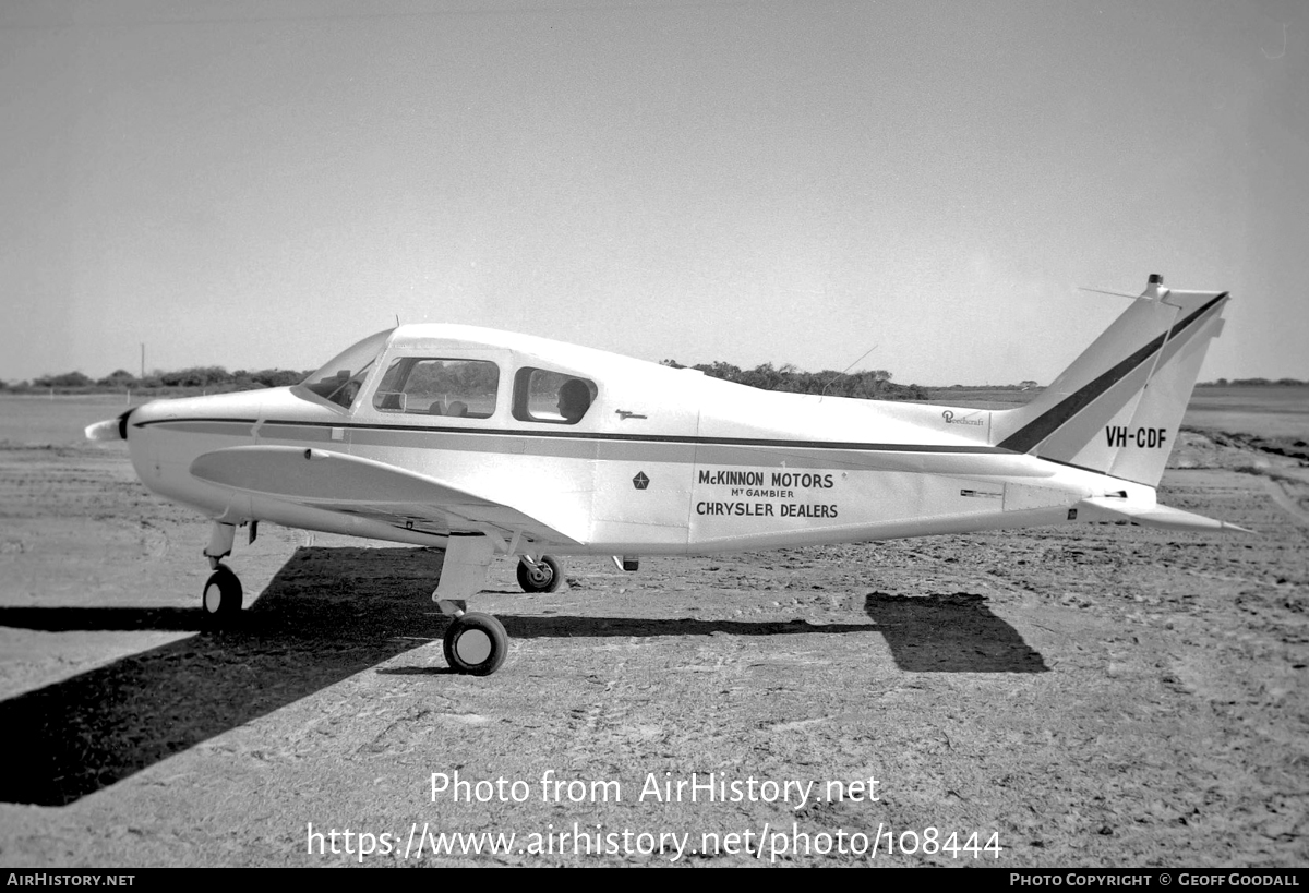 Aircraft Photo of VH-CDF | Beech 23 Musketeer | McKinnon Motors | AirHistory.net #108444