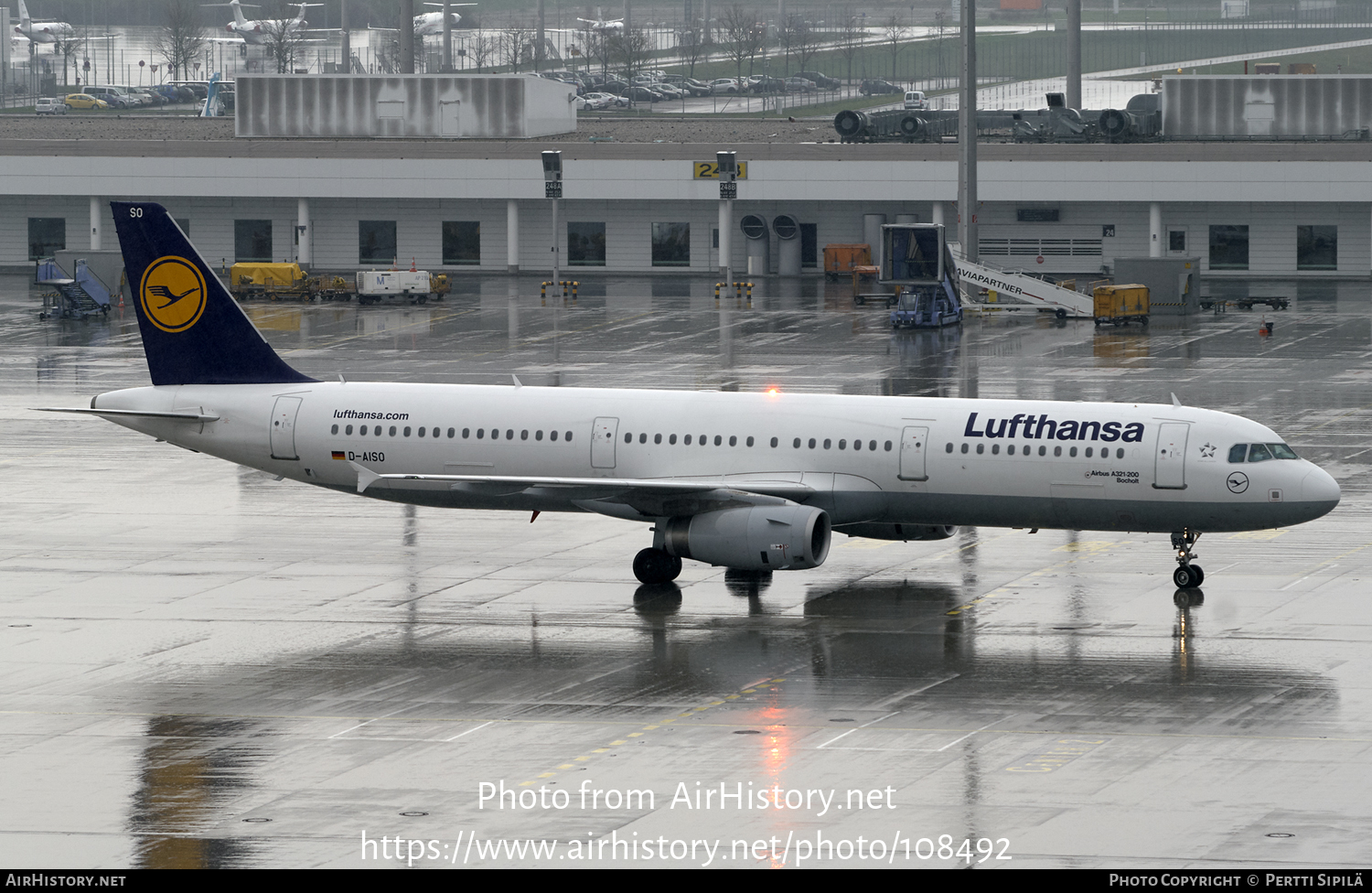 Aircraft Photo of D-AISO | Airbus A321-231 | Lufthansa | AirHistory.net #108492