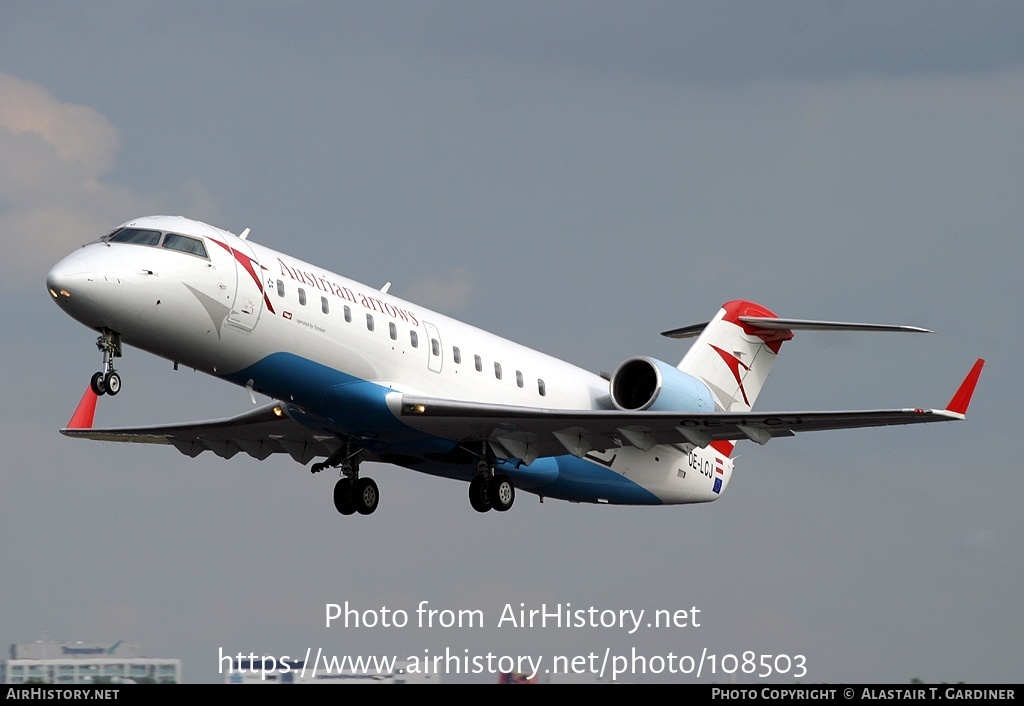 Aircraft Photo of OE-LCJ | Canadair CRJ-200LR (CL-600-2B19) | Austrian Arrows | AirHistory.net #108503