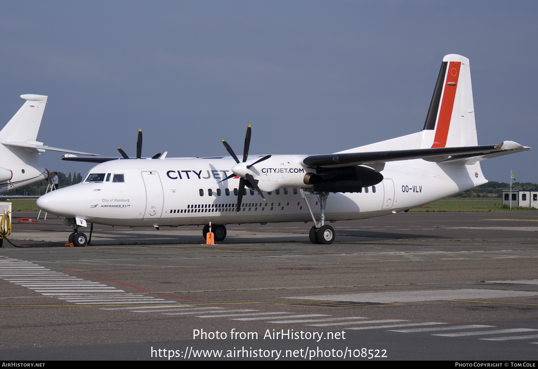 Aircraft Photo of OO-VLV | Fokker 50 | CityJet | AirHistory.net #108522