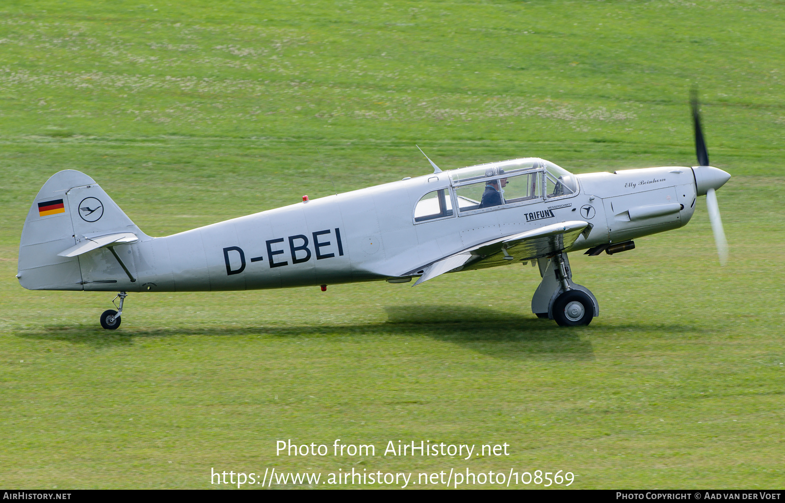 Aircraft Photo of D-EBEI | Messerschmitt Bf-108B-1 Taifun | Deutsche Lufthansa | AirHistory.net #108569