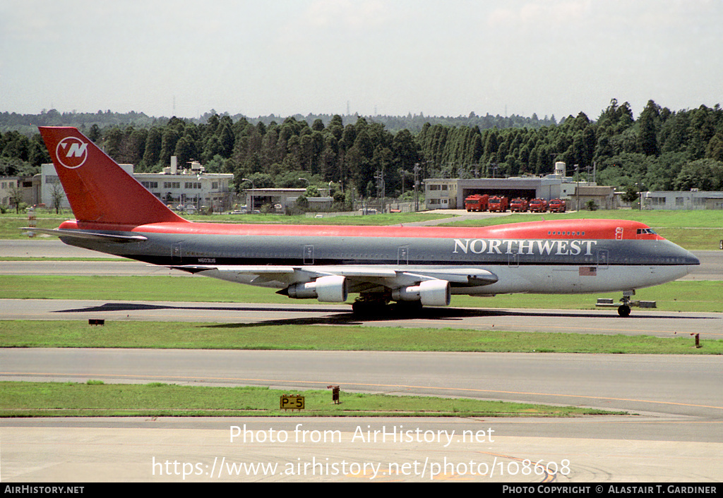 Aircraft Photo of N603US | Boeing 747-151 | Northwest Airlines ...