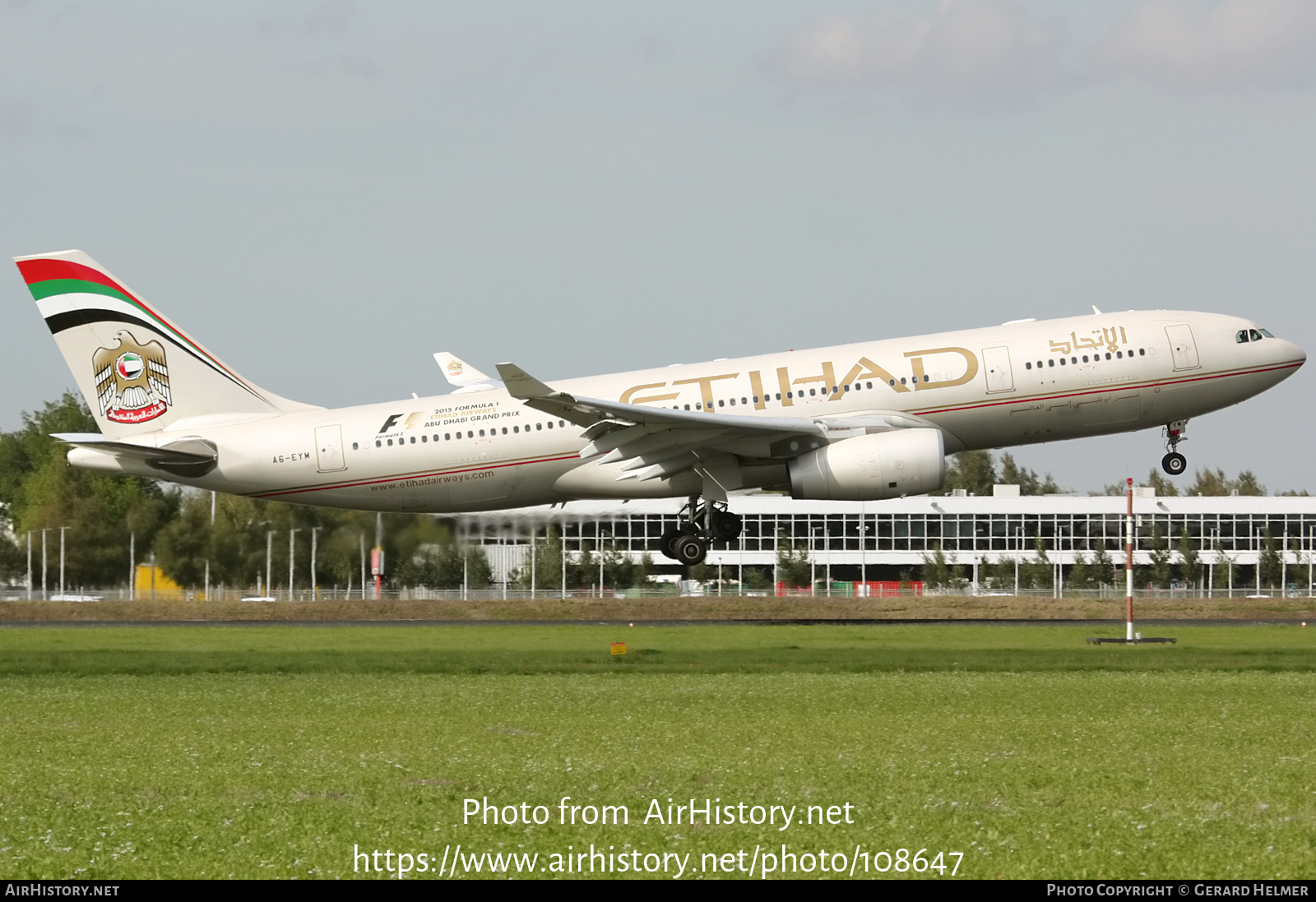 Aircraft Photo of A6-EYM | Airbus A330-243 | Etihad Airways | AirHistory.net #108647