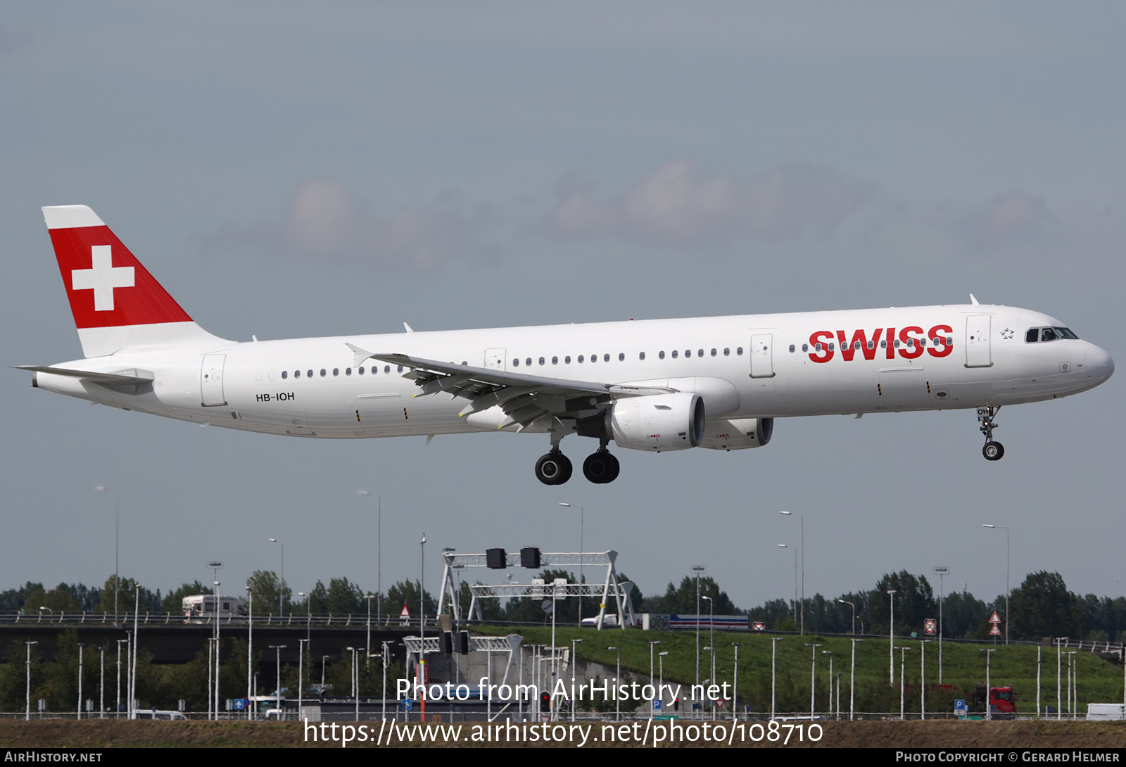 Aircraft Photo of HB-IOH | Airbus A321-111 | Swiss International Air Lines | AirHistory.net #108710