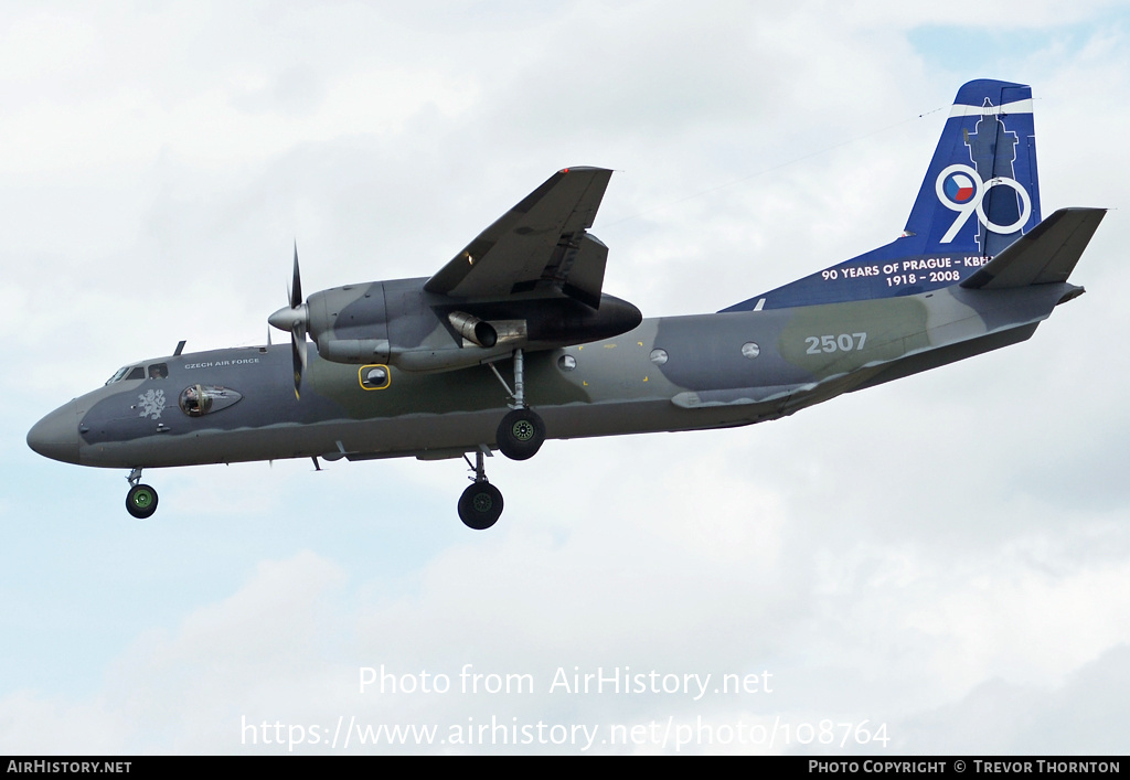 Aircraft Photo of 2507 | Antonov An-26 | Czechia - Air Force | AirHistory.net #108764