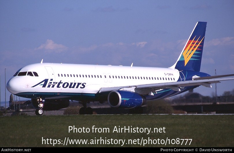 Aircraft Photo of G-CRPH | Airbus A320-231 | Airtours International | AirHistory.net #108777