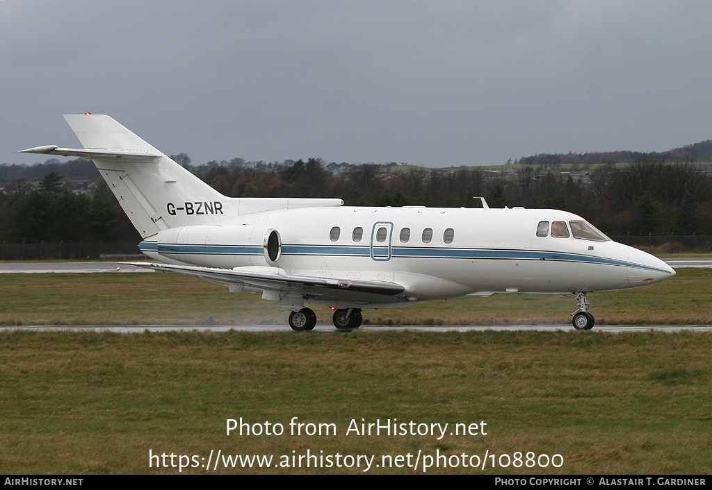 Aircraft Photo of G-BZNR | British Aerospace BAe-125-800B | AirHistory.net #108800