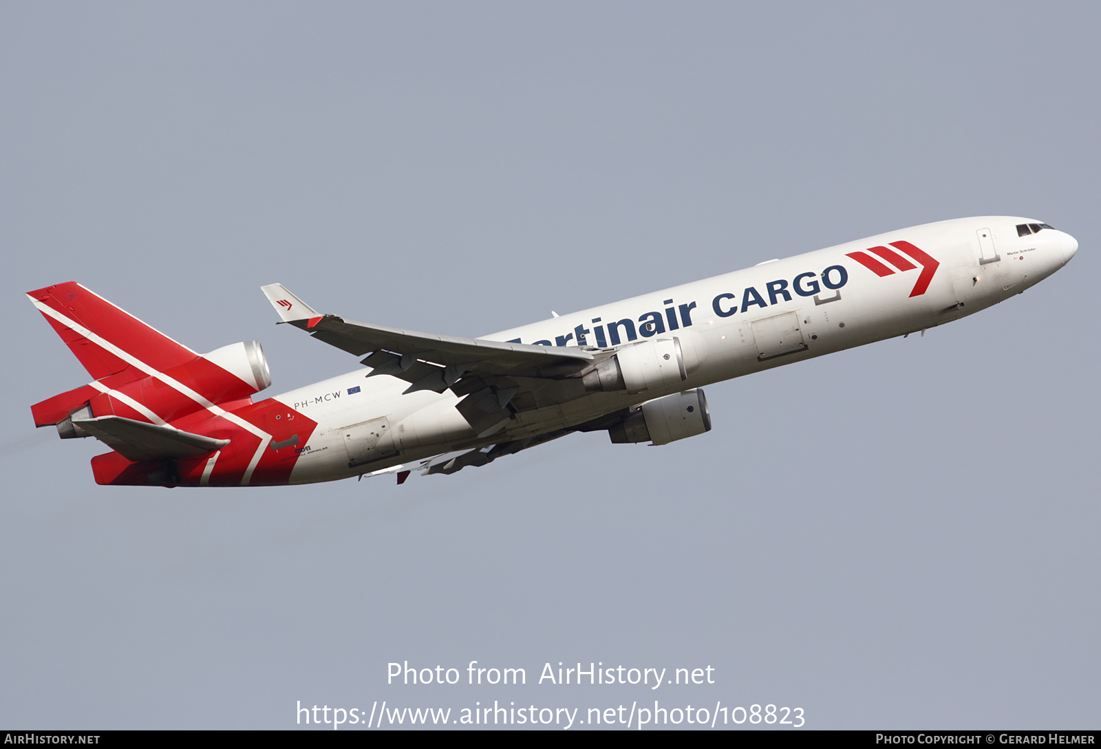 Aircraft Photo of PH-MCW | McDonnell Douglas MD-11F | Martinair Cargo | AirHistory.net #108823