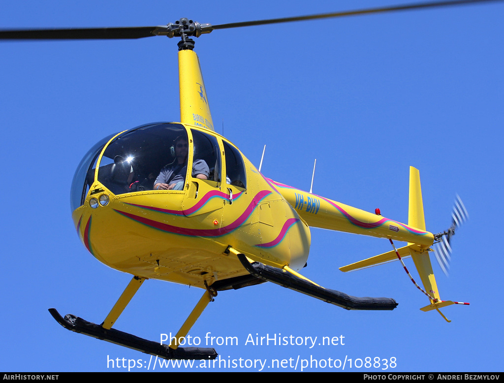 Aircraft Photo of VH-BHV | Robinson R-44 Clipper II | Barossa Helicopters | AirHistory.net #108838