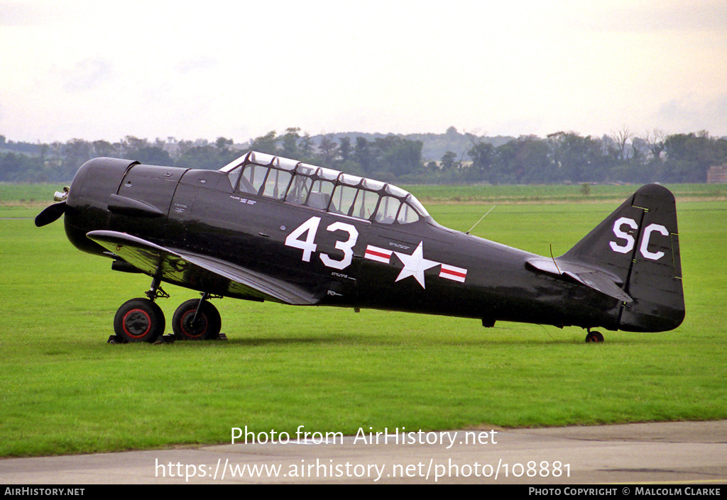 Aircraft Photo of G-AZSC | North American AT-16 Harvard IIB | AirHistory.net #108881