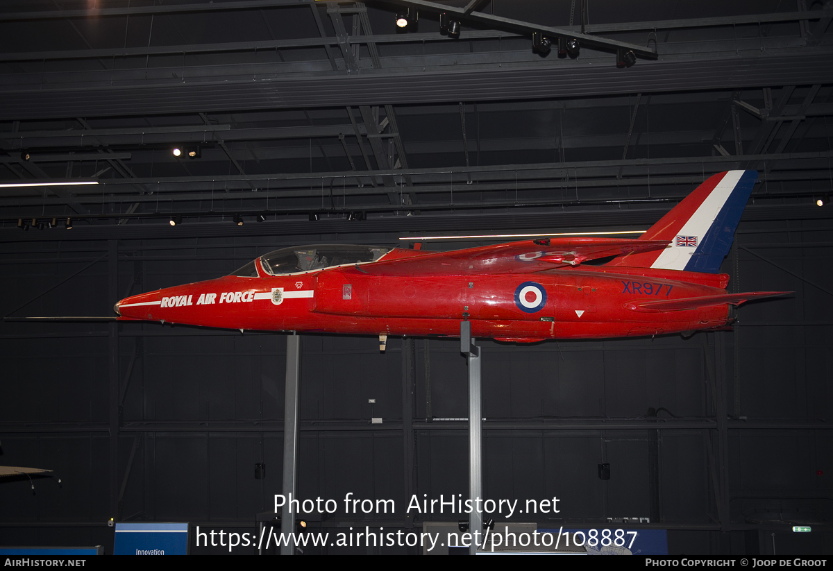 Aircraft Photo of XR977 | Hawker Siddeley Gnat T.1 | UK - Air Force | AirHistory.net #108887