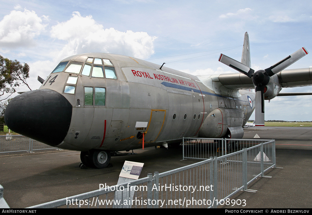 Aircraft Photo of A97-214 | Lockheed C-130A Hercules (L-182) | Australia - Air Force | AirHistory.net #108903