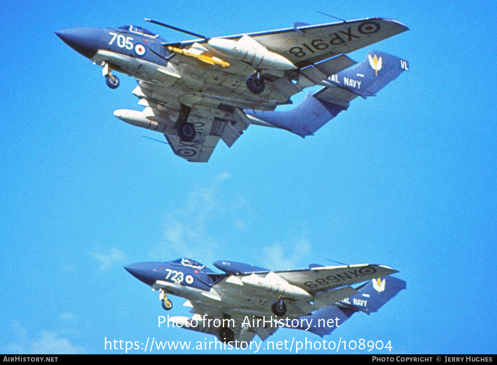 Aircraft Photo of XP918 | De Havilland D.H. 110 Sea Vixen FAW1 | UK - Navy | AirHistory.net #108904