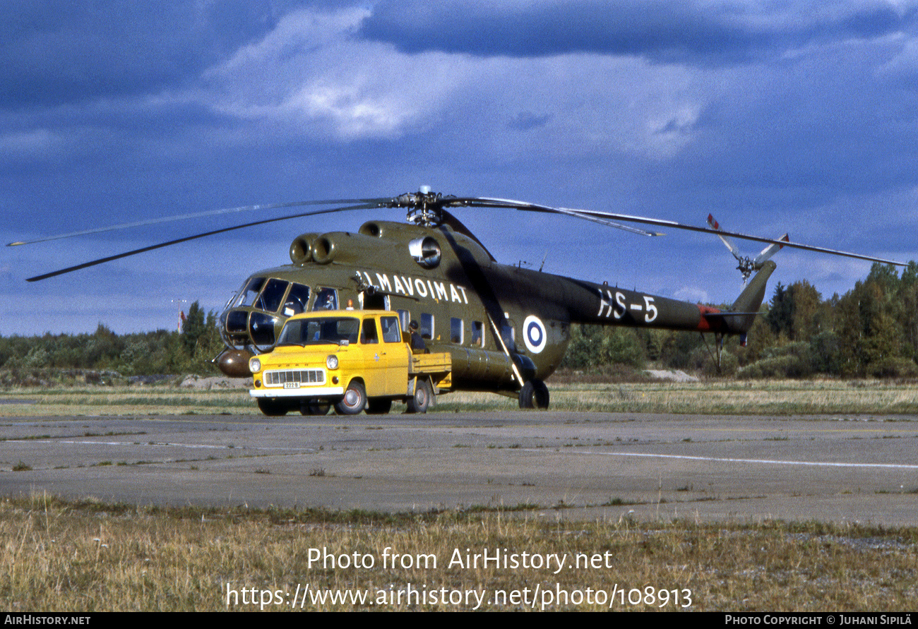 Aircraft Photo of HS-5 | Mil Mi-8 | Finland - Air Force | AirHistory.net #108913