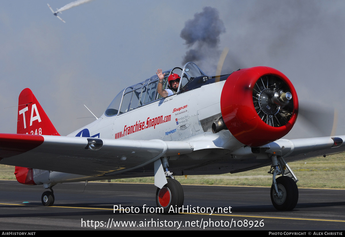 Aircraft Photo of N3238G / 112348 | North American SNJ-6 Texan | USA - Air Force | AirHistory.net #108926