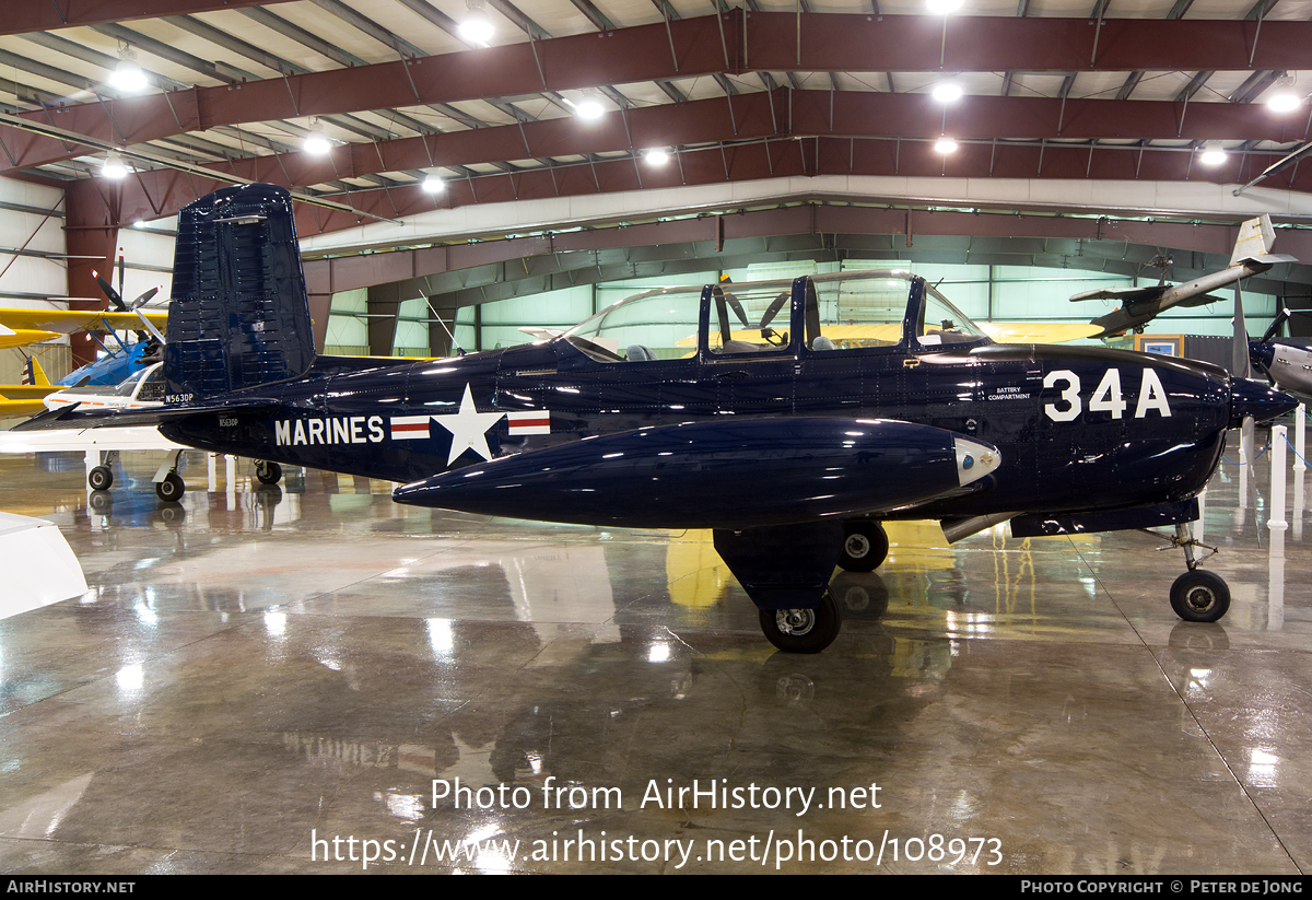 Aircraft Photo of N563DP | Beech T-34A Mentor | USA - Marines | AirHistory.net #108973