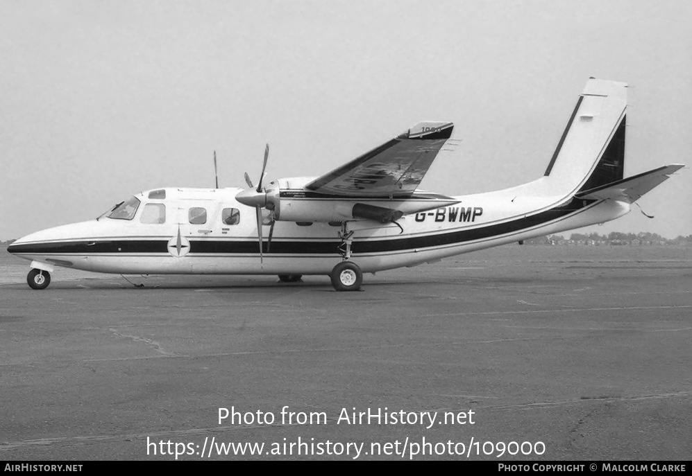 Aircraft Photo of G-BWMP | Gulfstream American 695A Jetprop 1000 | AirHistory.net #109000