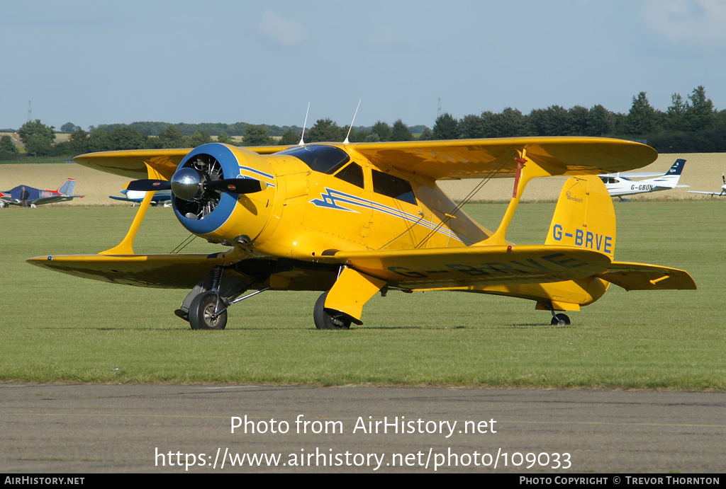 Aircraft Photo of G-BRVE | Beech D17S | AirHistory.net #109033