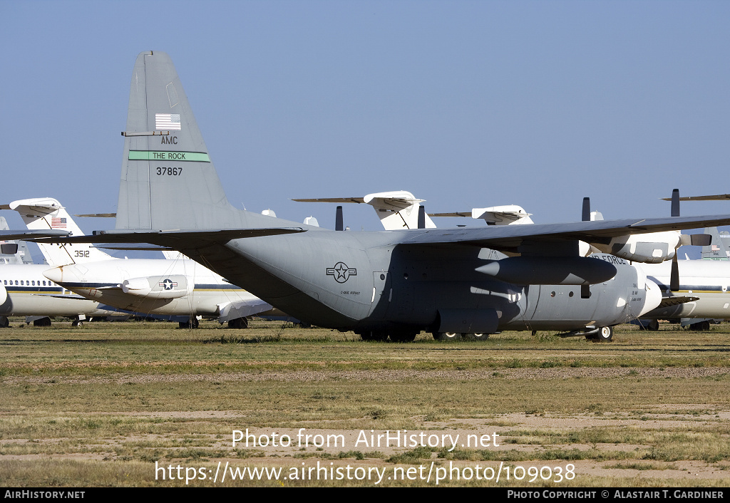 Aircraft Photo of 63-7867 / 37867 | Lockheed C-130E Hercules (L-382) | USA - Air Force | AirHistory.net #109038