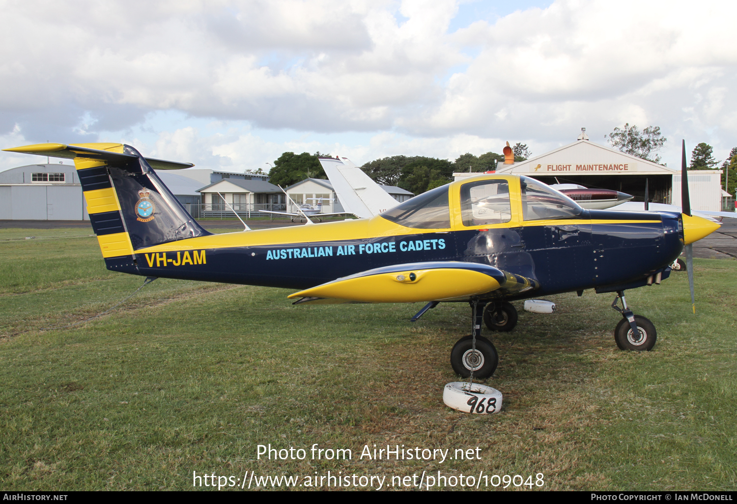 Aircraft Photo of VH-JAM | Piper PA-38-112 Tomahawk II | Australian Air Force Cadets | AirHistory.net #109048