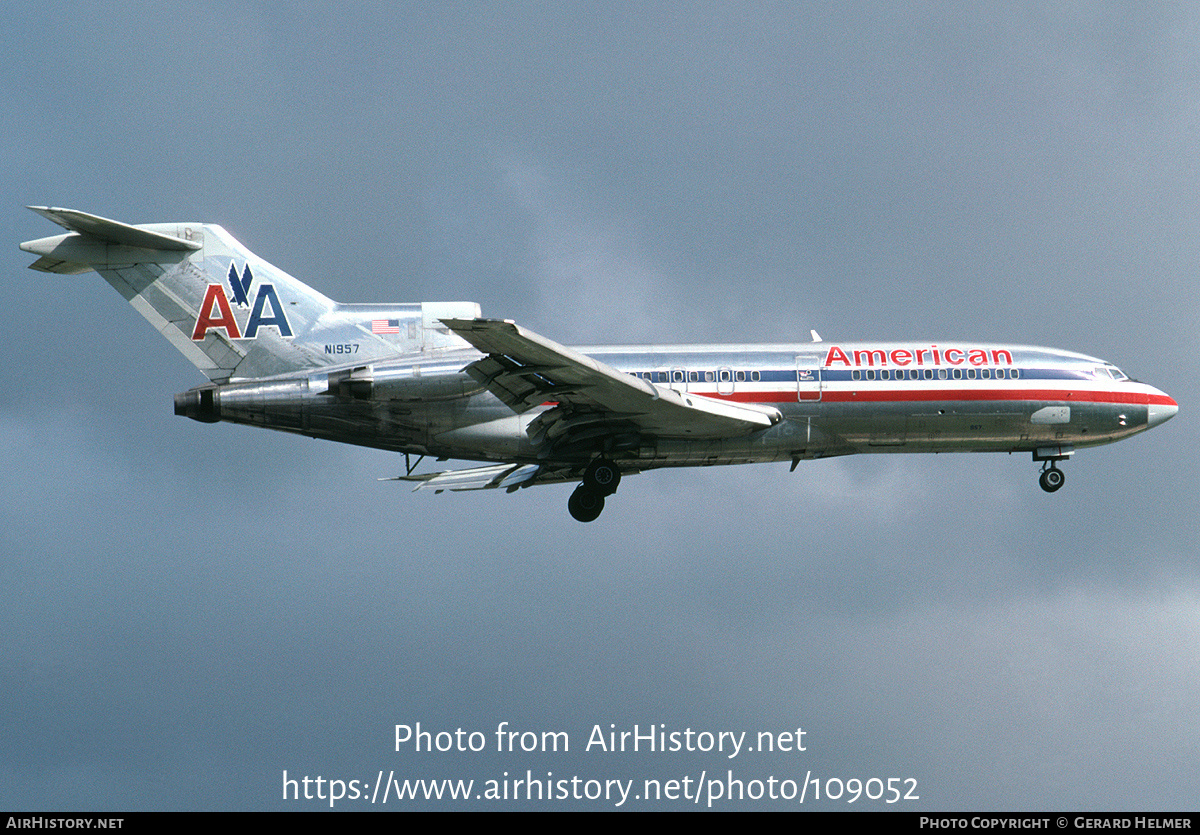 Aircraft Photo of N1957 | Boeing 727-35 | American Airlines | AirHistory.net #109052