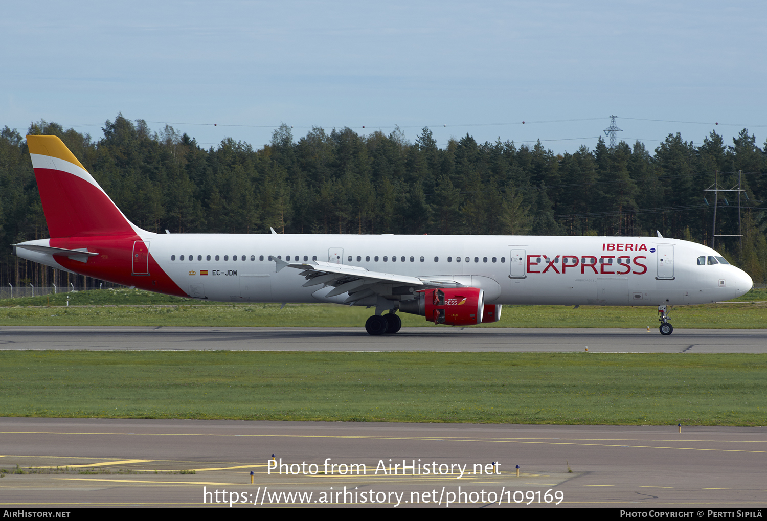 Aircraft Photo of EC-JDM | Airbus A321-213 | Iberia Express | AirHistory.net #109169