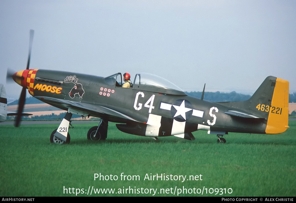 Aircraft Photo of G-BTCD / 463221 | North American P-51D Mustang | USA - Air Force | AirHistory.net #109310