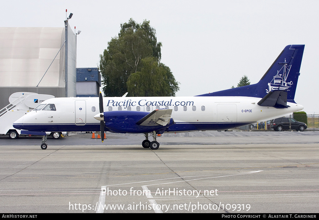 Aircraft Photo of C-GPCE | Saab-Fairchild SF-340A | Pacific Coastal Airlines | AirHistory.net #109319