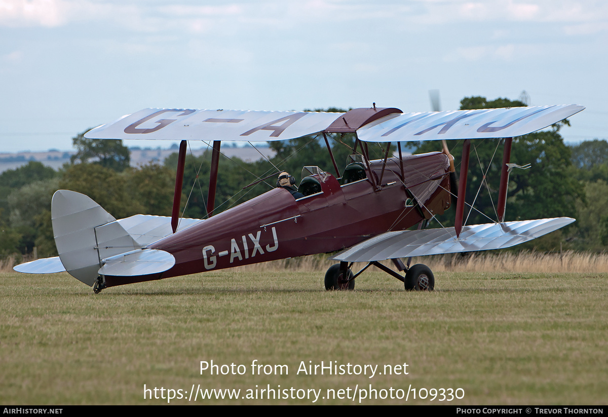 Aircraft Photo of G-AIXJ | De Havilland D.H. 82A Tiger Moth II | AirHistory.net #109330