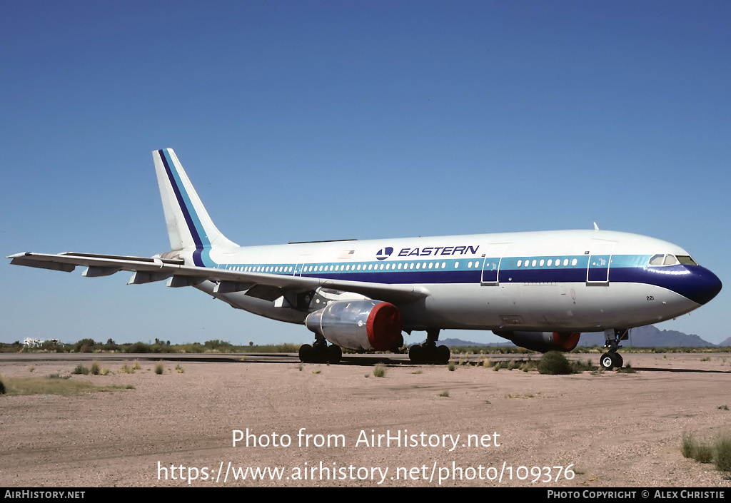 Aircraft Photo of N221EA | Airbus A300B4-203 | Eastern Air Lines | AirHistory.net #109376