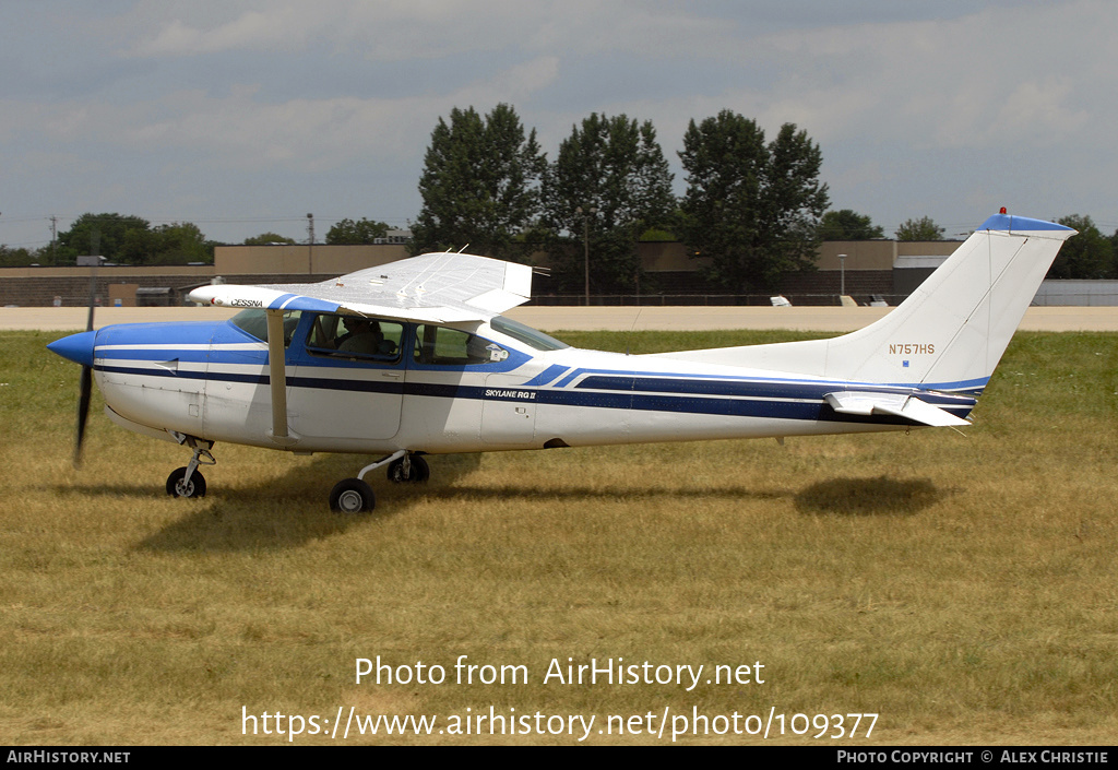 Aircraft Photo of N757HS | Cessna R182 Skylane RG II | AirHistory.net #109377