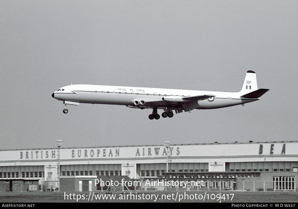 Aircraft Photo of XR397 | De Havilland D.H. 106 Comet 4C | UK - Air Force | AirHistory.net #109417