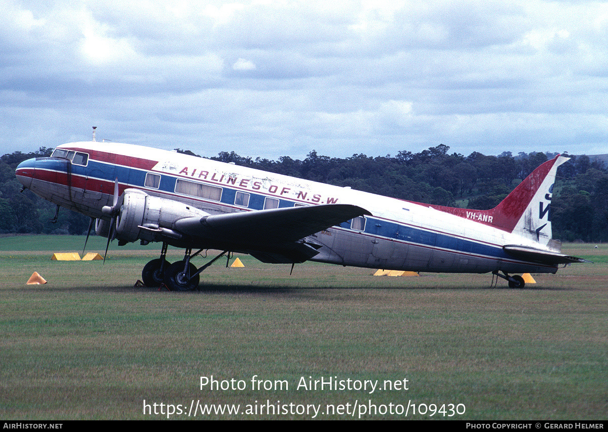 Aircraft Photo of VH-ANR | Douglas DC-3-G202A | Airlines of NSW | AirHistory.net #109430