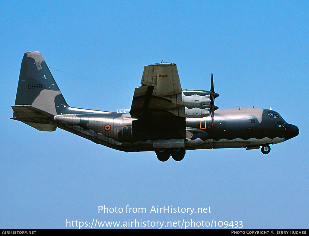 Aircraft Photo of CH-10 | Lockheed C-130H Hercules | Belgium - Air Force | AirHistory.net #109433