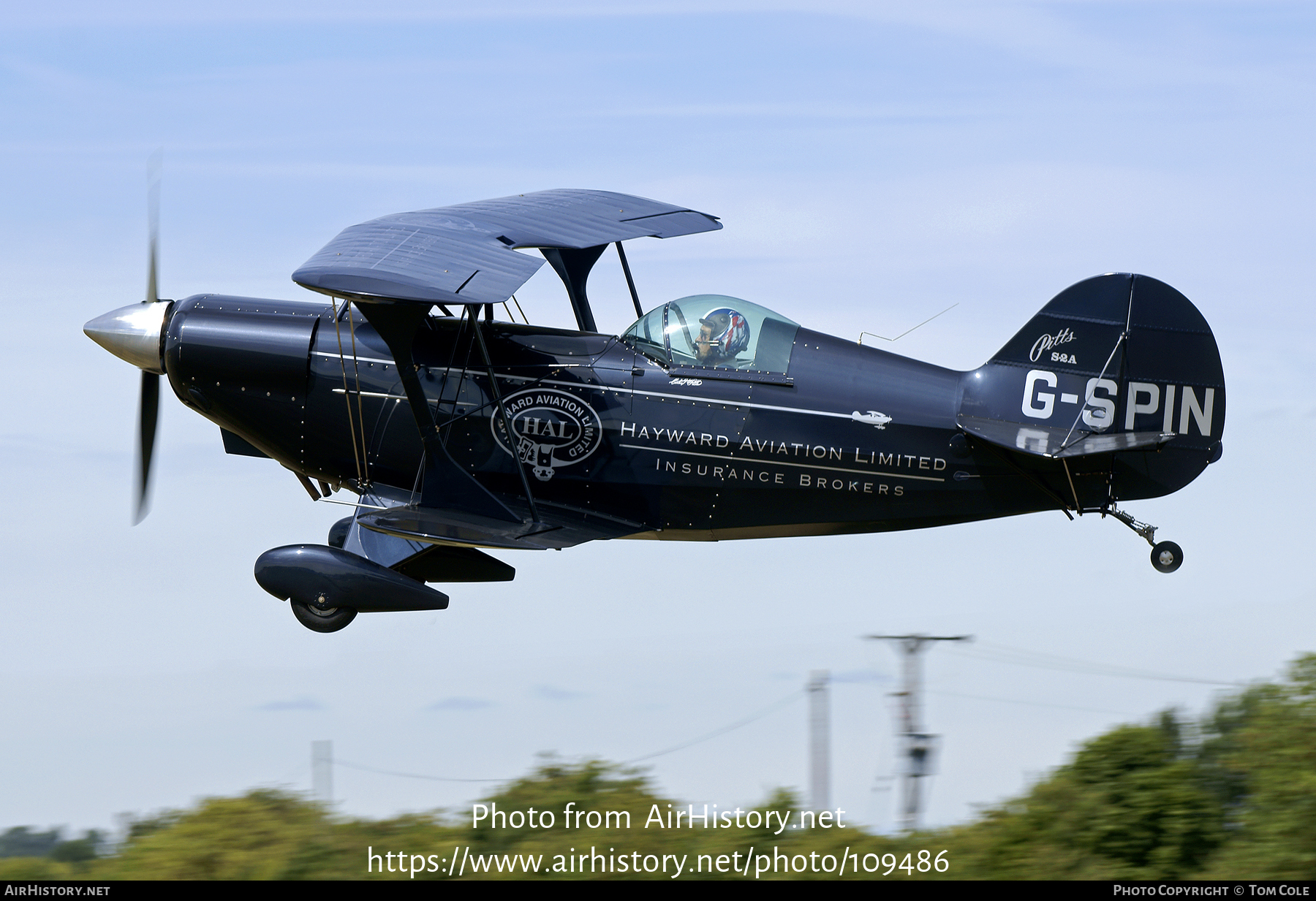 Aircraft Photo of G-SPIN | Aerotek Pitts S-2A Special | Hayward Aviation - HAL | AirHistory.net #109486