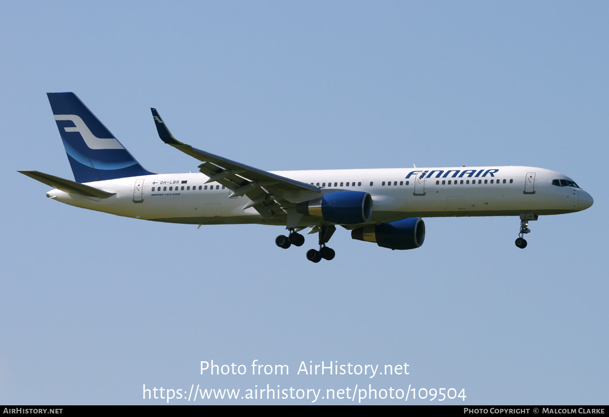 Aircraft Photo of OH-LBR | Boeing 757-2Q8 | Finnair | AirHistory.net #109504