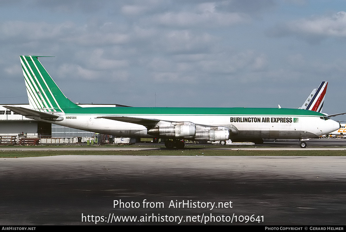 Aircraft Photo of N865BX | Boeing 707-321C | Burlington Air Express | AirHistory.net #109641