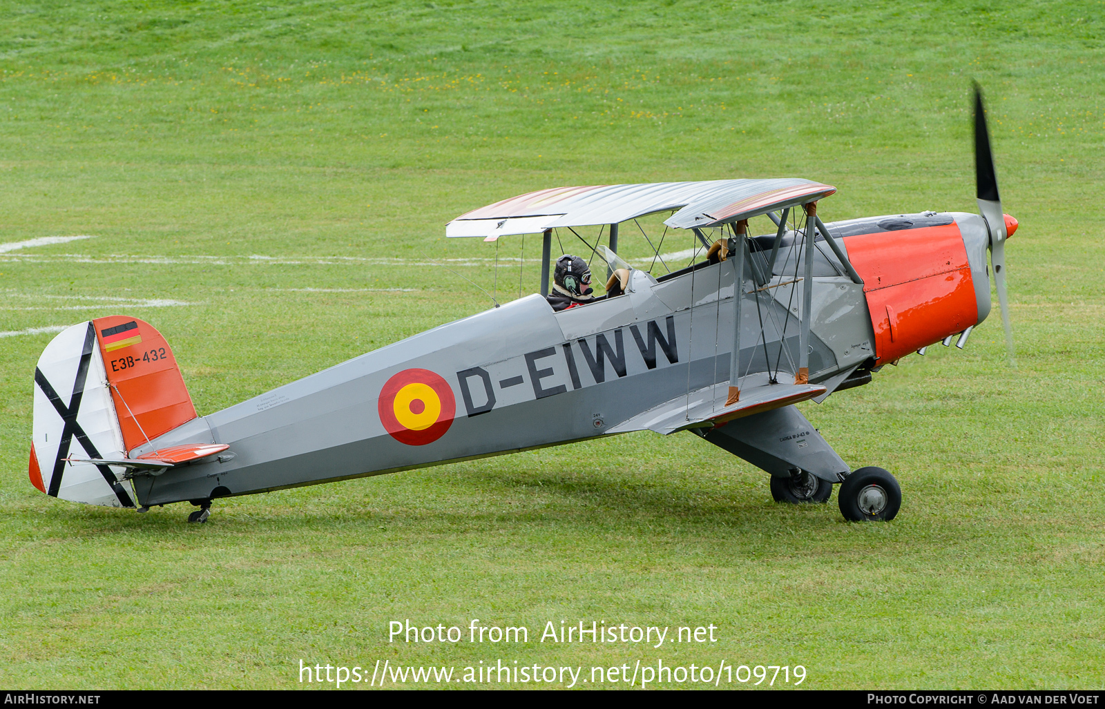 Aircraft Photo of D-EIWW / E3B-432 | CASA 1.131E Jungmann | Spain - Air Force | AirHistory.net #109719