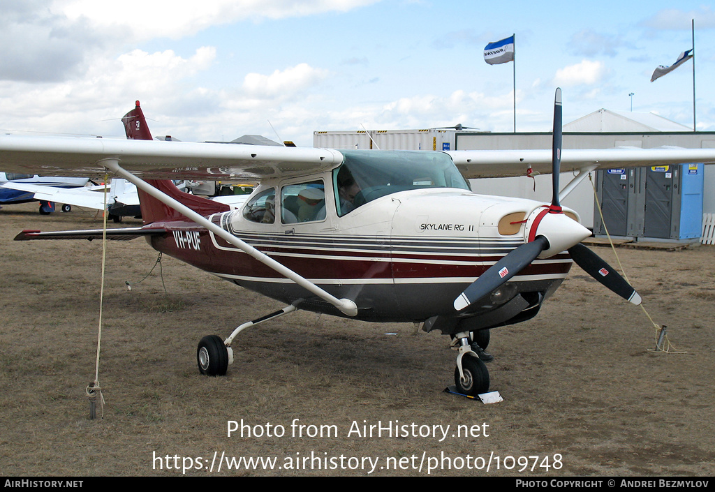 Aircraft Photo of VH-PUF | Cessna R182 Skylane RG II | AirHistory.net #109748