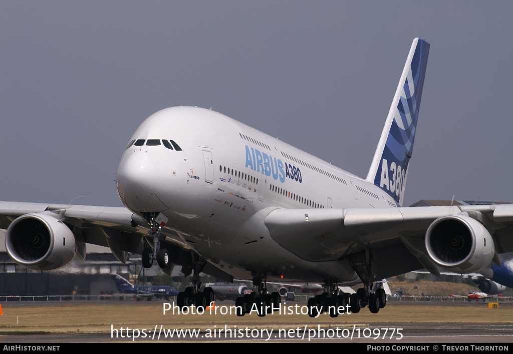 Aircraft Photo of F-WWOW | Airbus A380-841 | Airbus | AirHistory.net #109775