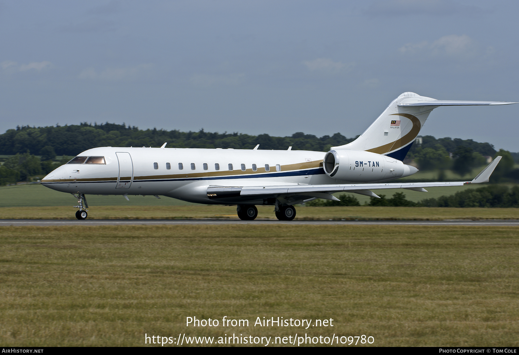 Aircraft Photo of 9M-TAN | Bombardier Global 5000 (BD-700-1A11) | AirHistory.net #109780