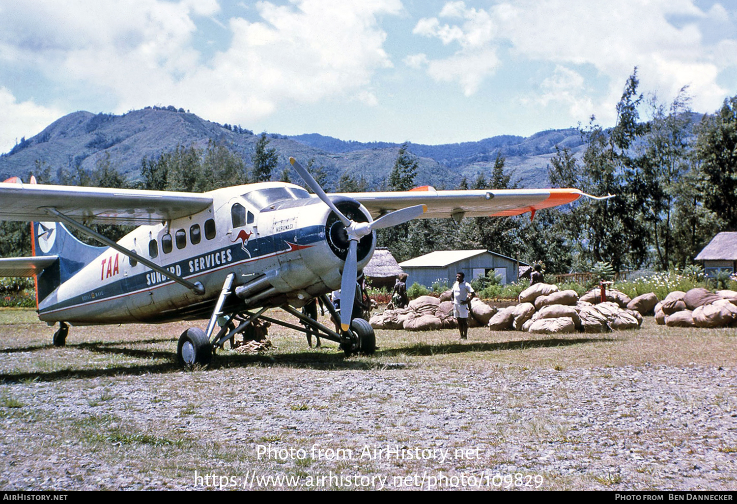 Aircraft Photo of VH-SBT | De Havilland Canada DHC-3 Otter | TAA Sunbird Services | AirHistory.net #109829