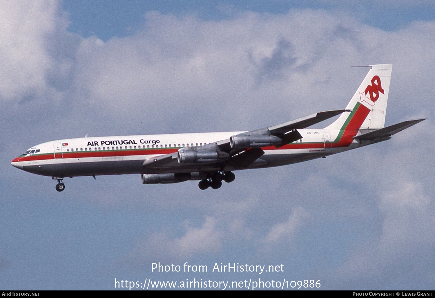 Aircraft Photo of CS-TBU | Boeing 707-3F5C | TAP Air Portugal Cargo | AirHistory.net #109886