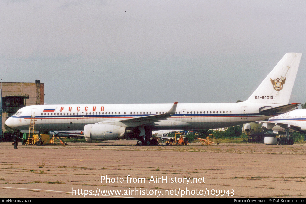 Aircraft Photo of RA-64015 | Tupolev Tu-204 | Rossiya - Russian Airlines | AirHistory.net #109943