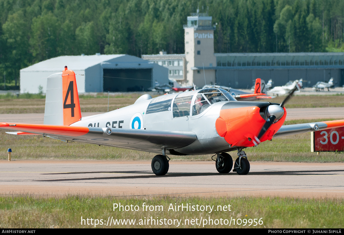 Aircraft Photo of OH-SFF / SF-4 | Saab 91D Safir | Finland - Air Force | AirHistory.net #109956